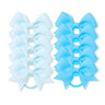 10Pcs/lot Grosgrain Ribbon Pigtail Hair Bows Elastic Hair Ties Hair Bands Holders Girls Baby Hair Accessories for Baby Infants