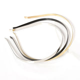 5pcs Blank Metal Headbands DIY Headbands Plain Thin Headbands for Making Hair Accessories For Jewelry