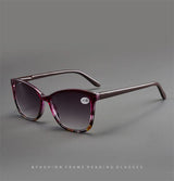 Men Women Fashion Reading Sunglasses Gray Lens Presbyopia Far-sighted Eyeglasses With Diopters Unisex +1.0+1.5+2.0+2.5+3.0