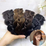 Headbands For Women Wide Fishbone Braids Hairbands Handmade Retro Head Hoop Hair Styling Headwear Accessorie Fashion Braids Hair