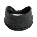 Boho Headbands For Women Fashion Stretch Wide Hair Bands Knoted Turban Yoga Sweatband Elastic Head Bands Stylish Wrap Headbands