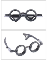 Pure Titanium Trial Frame Optometry Frame Multi Pupil Adjustable Lens Leg Eye Distance Measurement 3 Lenses By Dhoptical