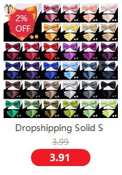 Dropshipping Solid Silk Mens Bow Tie Hanky Cufflinks Set Pre-tied Butterfly Knot Bowtie Wholesale for Male Wedding Business