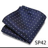 High Grade 2023 New Style Hot sale Silk Handkerchief Black Suit Accessories Solid Men Abraham Lincoln's birthday Pocket Square