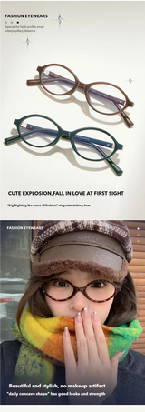 KANSEPT women's eyeglass frame optical lenses grade glasses Prescription for eyepieces in trend anti-glare lenses and blue light