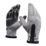 Outdoor Winter Gloves Motorcycle Gloves With Fleece Lined Touch Screen Snow Glove Waterproof Thermal Gloves For Riding