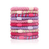 Hairbands, 10 Pack, Fashion, Solid Color, Braided Hairbands, Women, Soft Elastic, No Damage, Ponytail Hairbands