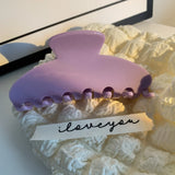 YHJ Vintage Glitter Hair Clip Acetate Claw Clip Bath Barrette Summer Crab Hair Clip Trendy Hair Clips  Hair Accessories for Wome