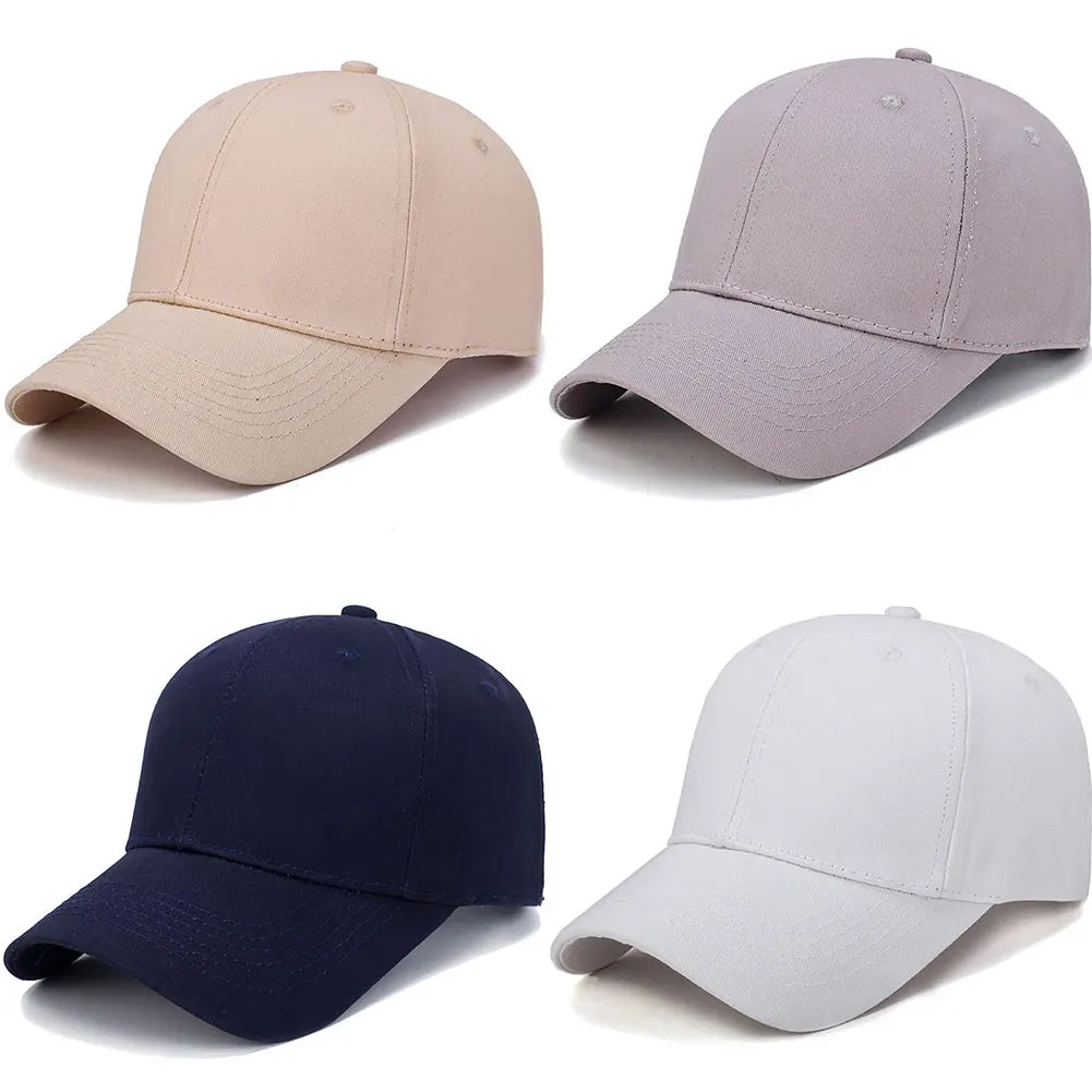 Solid Color Baseball Cap Men Cap Outdoor Fashion Design and high Quality Sun Hat