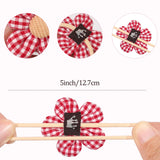 10Pcs/Set Girls cute Hair Loop Childrens Hair Ties with Flowers Elastics Ponytail Holders Pigtails Rubber Band Hair Accessories