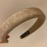 Wool Knitting Headband Hairbands Women Girls Sponge Padded Simple Hair Hoop Band Bezel Hair Accessories Autumn Winter Fashion