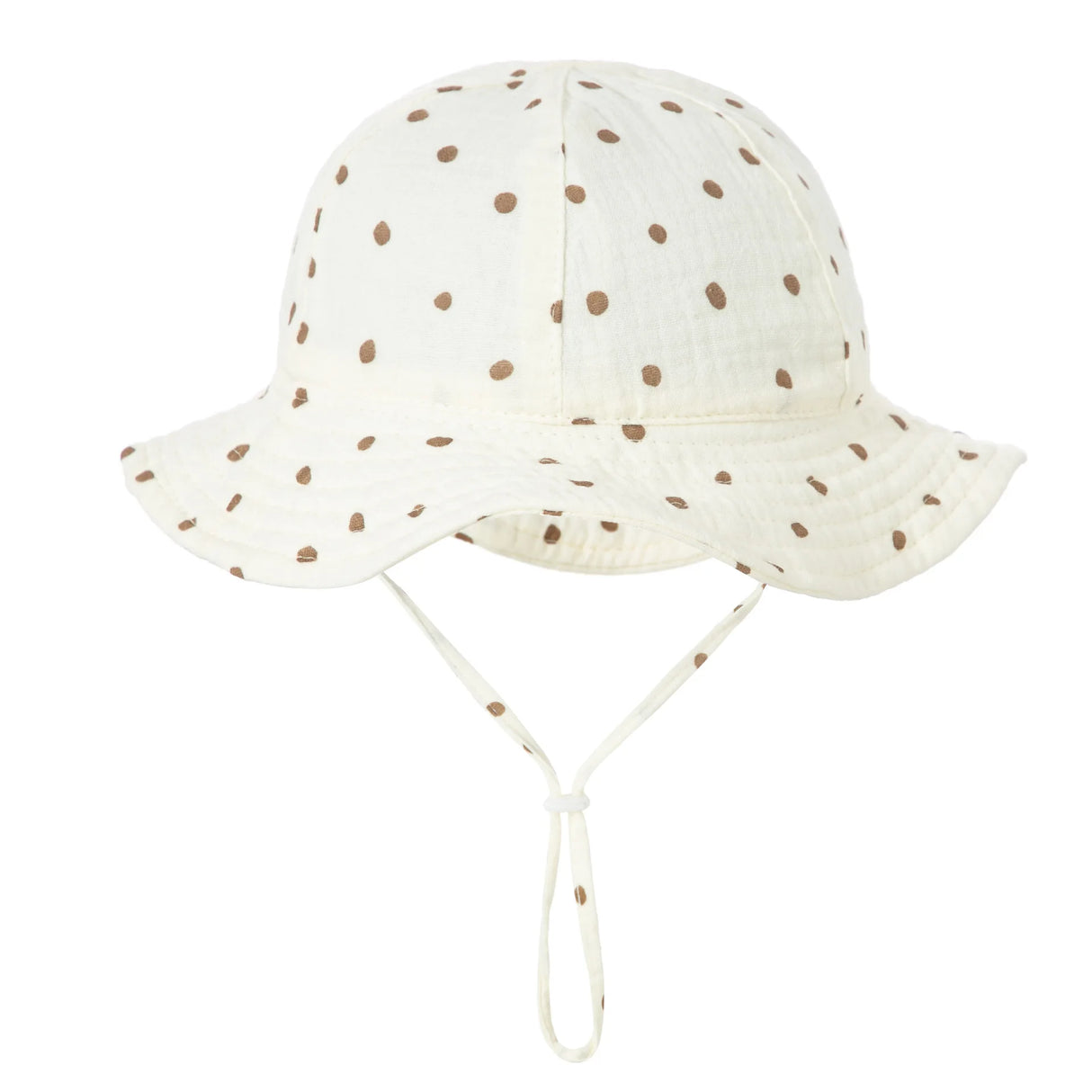 Embroidered Name Breathable Kids Wide Brim Sun Hat With Adustable Chin Strap Suitable For Summer And Beach