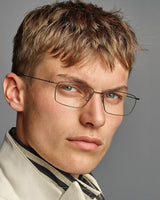 Pure Titanium Glasses Frame Men Women Eyewear Frames Eyeglassess Square Business Classic Design Screwless Denmark Brand