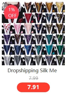 Dropshipping Solid Silk Mens Bow Tie Hanky Cufflinks Set Pre-tied Butterfly Knot Bowtie Wholesale for Male Wedding Business