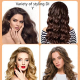 Heatless Curling Iron Headband Non-Perming And Non-Damaging Hair Comfortable To Wear A Set Of 4 Pieces Sleep Curling Tools