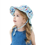 Summer Baby Sun Hat Baby Sun Hat for Girls and Boys Outdoor Neck Ear Cover Anti UV Kids Beach Caps Bucket Cap 0-8 Years