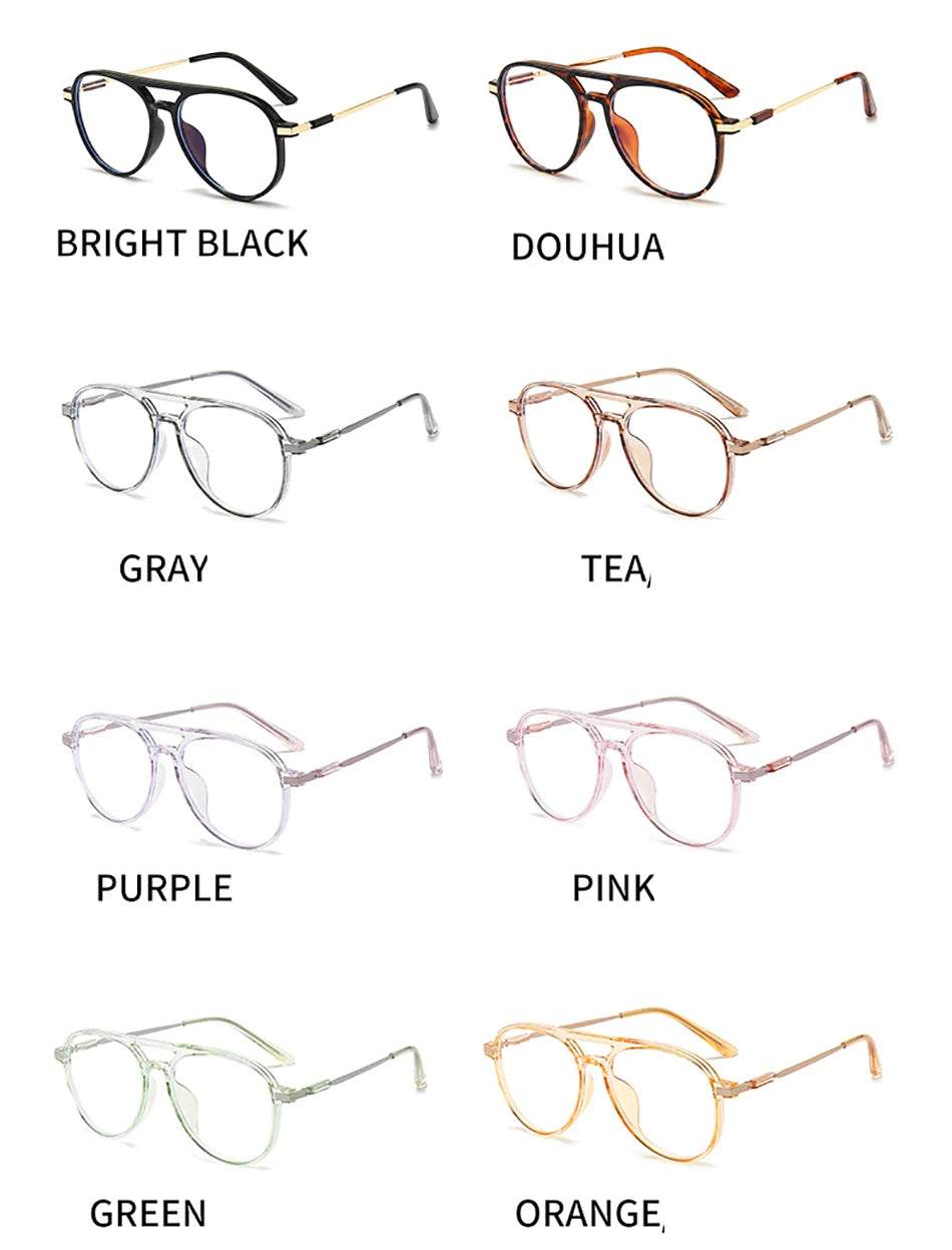 Reading Glasses Blocking Blue Light Fahsion Frame Computer Goggles Presbyopic Eyeglasses Women&Men 0+1.0 1.5 2.0 3.0 3.5 +4.0