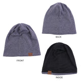 Unisex Beanie Cotton Night Sleep Cap Bonnet Chemo Hat Headwear Turban Baggy Hair Care Nightcap Pullover Hat Solid Colo Men Women