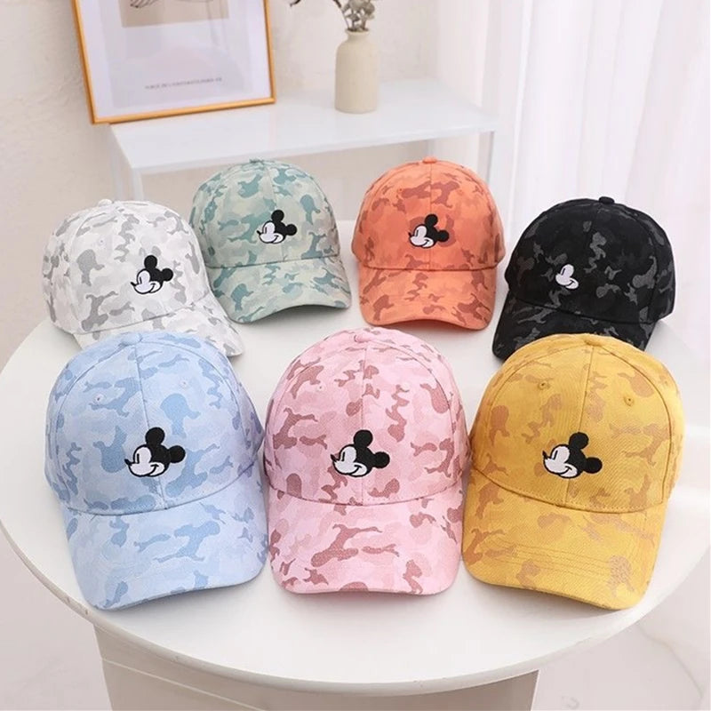 Hot Sale Children's Mickey Cap Cotton Cartoon Baseball Cap For Kids Girls Boys Hat
