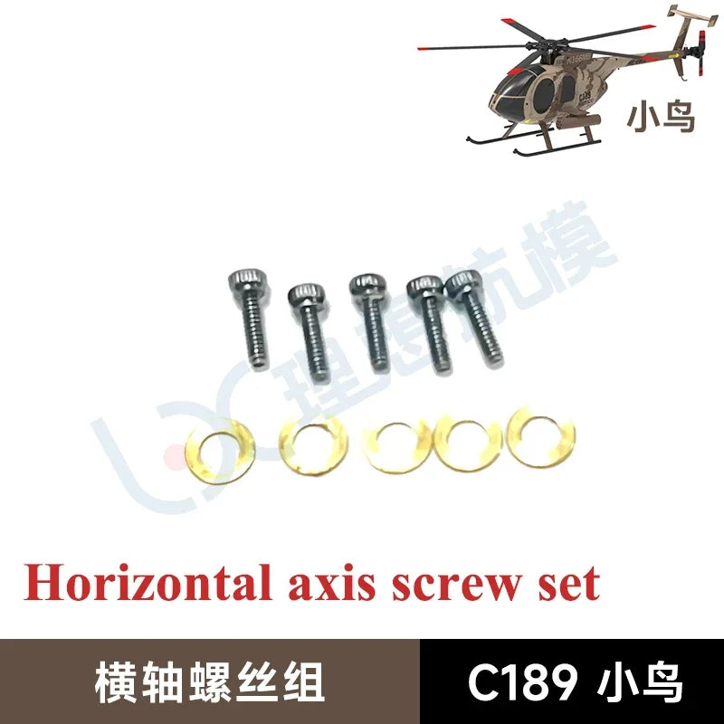 C189 MD500 RC ERA Remote Control Era Bird Helicopter Simulation Helicopter Original Parts Complete Main Motor Steering Gear