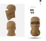 Camouflage Balaclava Cap Windproof Full Face Mask Breathable Sports Cycling Helmet Liner Outdoor Hiking Camping Beanies Hat Men
