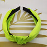 Fashion Top Knot Satin Headbands Wide Fabric Makeup Hairbands for Women Girls Ladies Washing Hair Hoops Bezel Hair Accessories