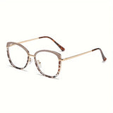 1 pair of new color-changing anti-blue light glasses, fashionable and personalized women's glasses, effectively block blue light