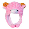 Soft Plush Animal Hat Moving Ears Hat Headgear Ears Airbag Cap Ear Protection Earmuff Funny Toys Neck Warmer Winter Warmer