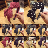 Fashion Women Big Bow Headband Hair Hoop Bands Girls Bowknot Wide Hairbands Ornaments for Girls Hair Accessories Headdredss