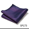 Pocket Square Handkerchief Nice Handmade Woven 100% Silk Hanky Pocket Square Printed  hombre Pink Office Clothing accessories
