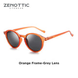 ZENOTTIC (S Size) Retro Circular Polarized Sunglasses 2024 2025 Men Women Vintage Small Round Sun Glasses UV400 Goggles Shades
