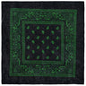 Black Hip Hop Bandana Kerchief Unisex Hair Band Neck Scarf Paisley Headwear Wrist Hairwrap Square Scarves Print Handkerchief