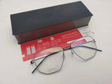 Denmark Brand Titanium Glasses Frame Men Women Double-Beam Square Eyewear Screwless Handmade Eyeglasses Frames Edwin Oclus De