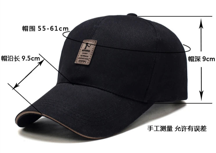 Hot Sale Unisex Fashion Cap Classic Simple Solid Color Baseball Caps For Men & Women High Quality Golf Sports Hat  kpop