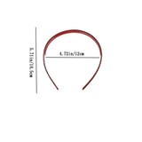 Jelly Color Headbands For Women Girls Headband With Tooth Anti-slip Hairband Hair Accessories For Hair Head Hoop