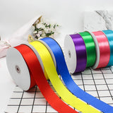 100Yards 4cm Satin Ribbons DIY Artificial Silk Roses Crafts Supplies Sewing Accessories for Wedding Handmade Bows Gift Wrapping