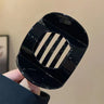 New Korean Acetic Acid Hair Clip Hair Accessories Elegant Women's Leopard Print Spoon Clip Low Ponytail Spring Hair Clip 1pc