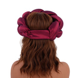 Big Size Width Braid Head Band African Raw Silk Turban Cap for Women Nigeria Wedding Party Headpiece Female Headband