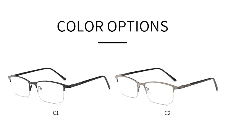 Blue Light Blocking Glasses Reading Glasses For Men's Women Metal Ultra Light Frame Computer Goggles Anti Radiation Antiglare