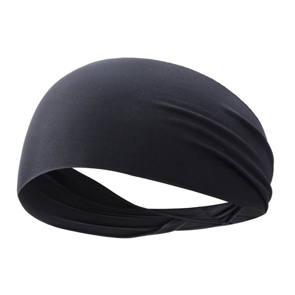 Sports Headbands Quick Dry Running Fitness Sweatband Men Woman Gym Yoga Sweat Hair Bands Yoga Elastic Hairbands Stretch Unisex
