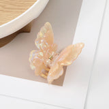 AWAYTR Double-layer Dazzle Butterfly Hair Claw Clips for Women Girls Hair Clip Barrette Hair Clamps Headwear Hair Accessories