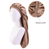Unisex Elastic Bonnet Long Hair Sock Dreadlock Braids Cap Sleep Hats Head Wrap Turban Night Cap Hair Care Nightcap for Women Men