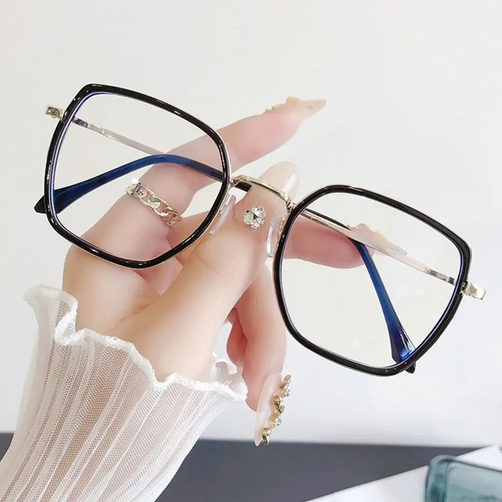 Blue Ray Blocking Anti-Blue Light Glasses Eye Protection PC Square Eyeglasses Ultralight Optical Spectacle Eyeglass Office