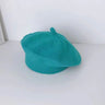 Fashion Baby Knitted Beret Hat Solid Color Children's Warm Hats Autumn Winter Painter Cap For Girls Kids Bonnet Accessories