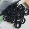 50/100/30 basic black rubber band for women girls elatic classical hair band head accessories casual sport High ponytail support