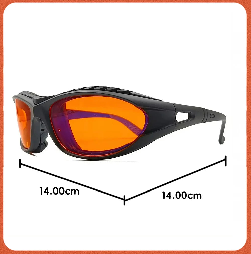 Red Lens，Orange Lens 100% Blue Light Blocking Goggles Glasses  Gaming Glasses Anti fatigue fashion Phone Eyeglasses