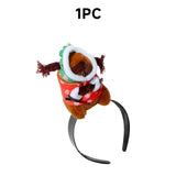 Headband Cartoon Funny Capybara Hair Hoop Summer Women's Cute Face Wash Headband Funny Plush Hair Band Hair Accessories