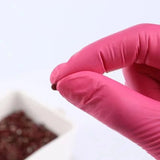 Pink Nitrile Disposable Gloves 20/50PCS Powder & Latex Free Gloves for Kitchen Cooking Household Beauty Petcare Hair Dye Gloves