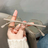 Blue Ray Blocking Anti-Blue Light Glasses Ultralight Metal Computer Goggles Eye Protection Optical Spectacle Eyeglass Office
