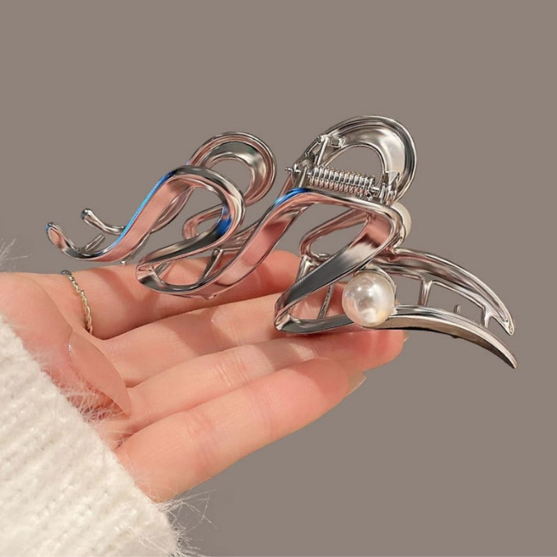 2023 New Fashion Metal Hair Claws Clip for Women Girls Trendy Hair Clip Barrette Hairpins Party Headwear Hair Accessories Tiara